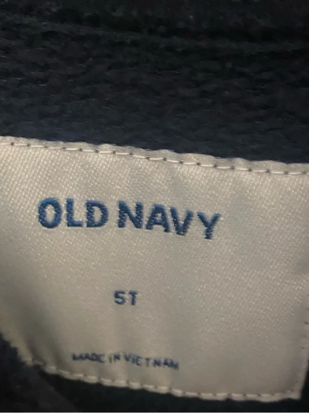 Old Navy Navy‎ Shark-Pattern Pullover Hoodie for Kids